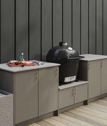 Kamado cabinet design
