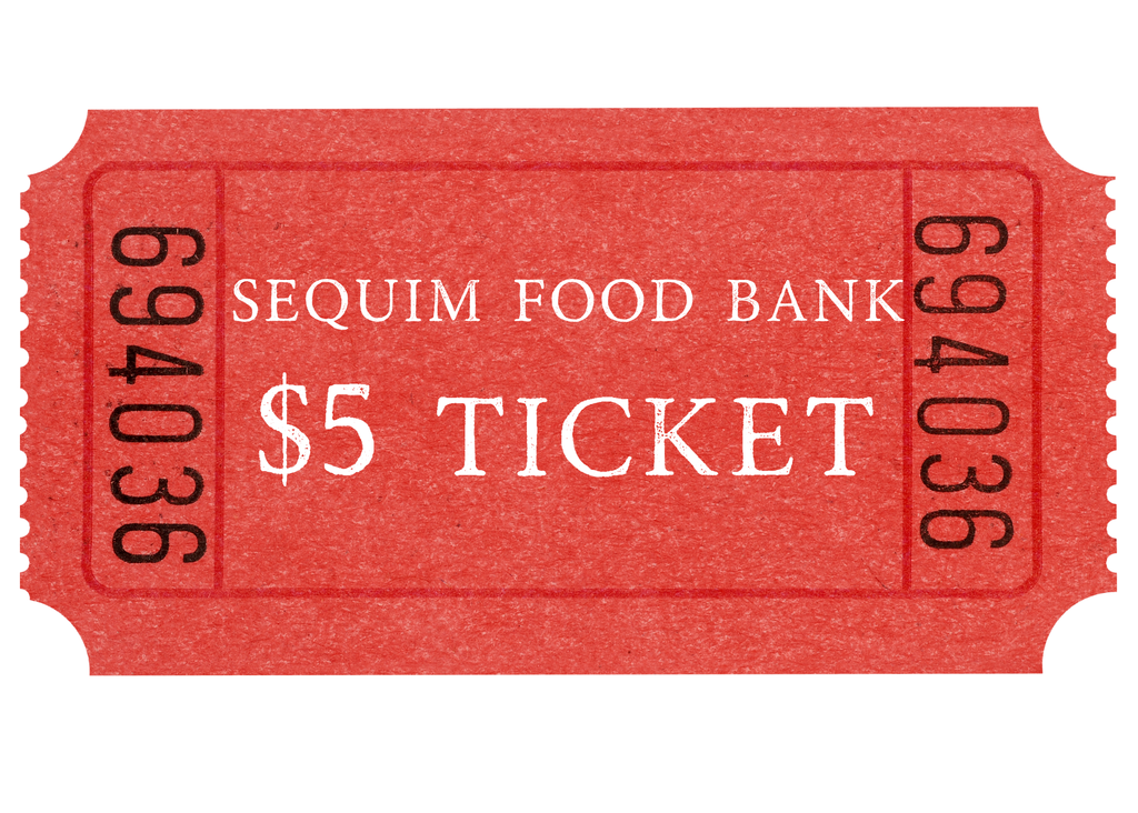 Sequim Food Bank Raffle Ticket
