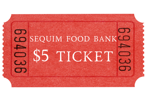 Sequim Food Bank Raffle Ticket